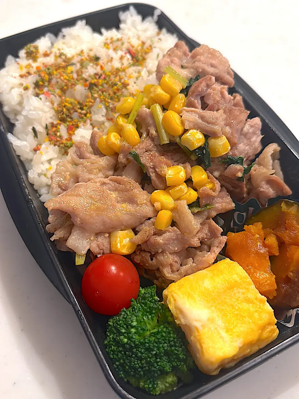 味噌バタ炒め弁当|ルナさん