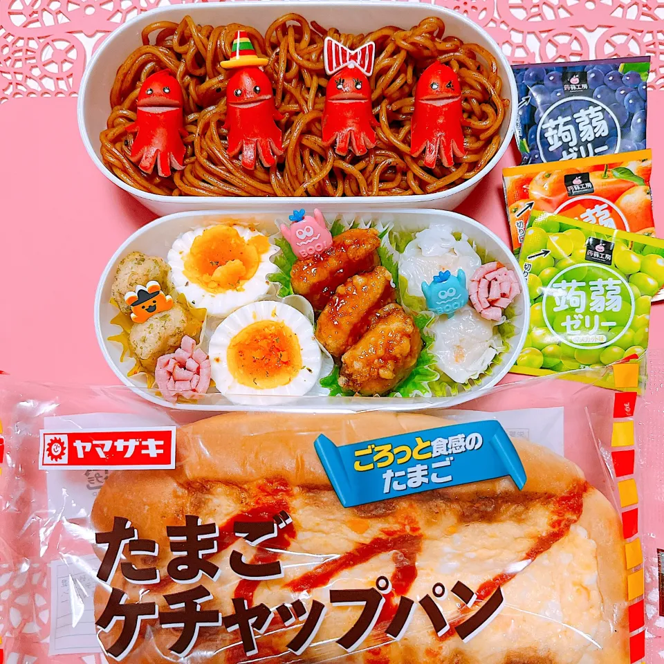 焼きそばお弁当🍱|miyurumoさん