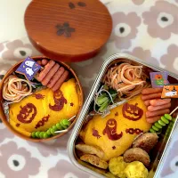 ハロウィンオムライス弁当|accoさん