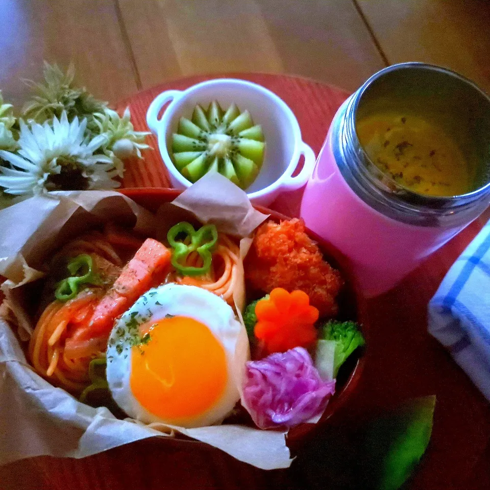 ナポリタン弁当✨|さらママさん