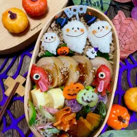 ロールチキン弁当| Akiyoෆ¨̮⑅さん