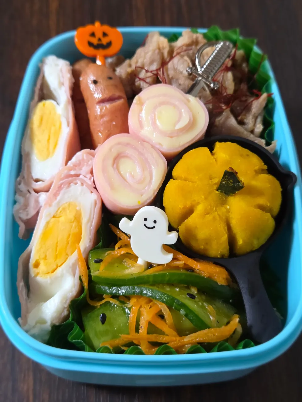 ハロウィン🎃弁当|ぱんだのままんさん