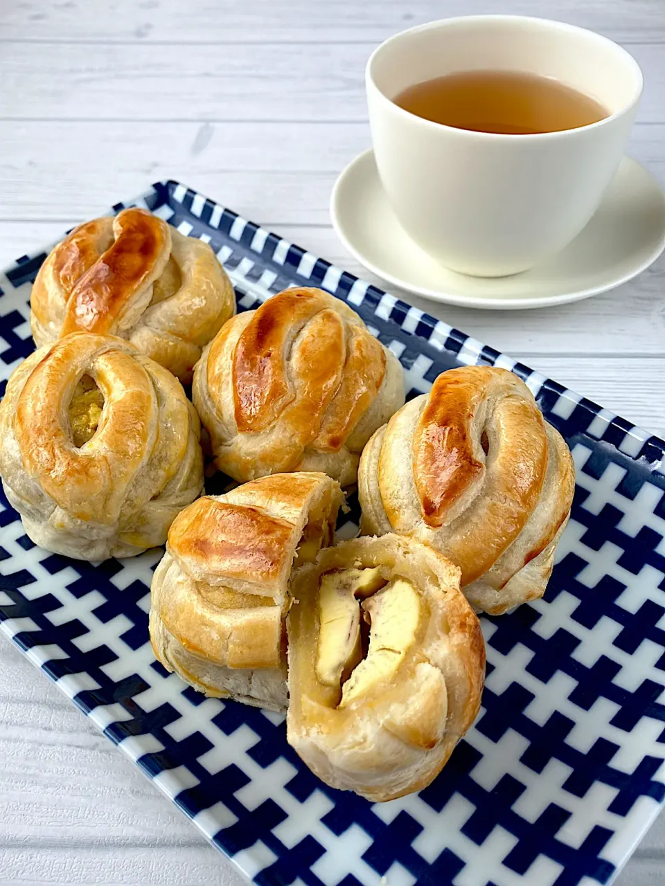 和栗のパイ|紅茶とお菓子と時々ごはんさん