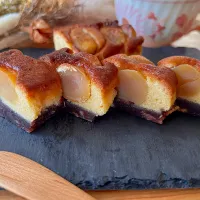 栗と羊羹のパウンドケーキ|リンリンさん