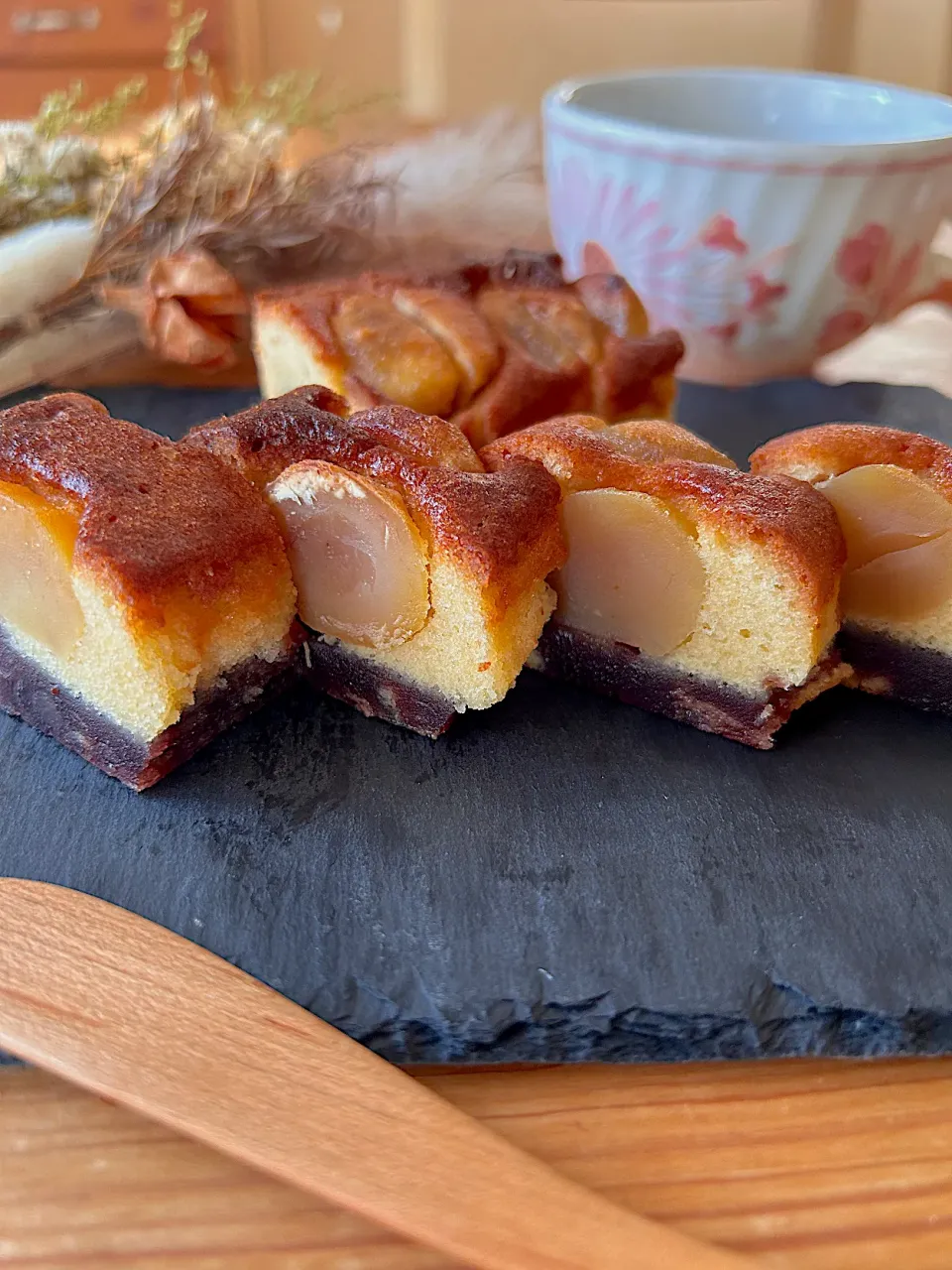 栗と羊羹のパウンドケーキ|リンリンさん