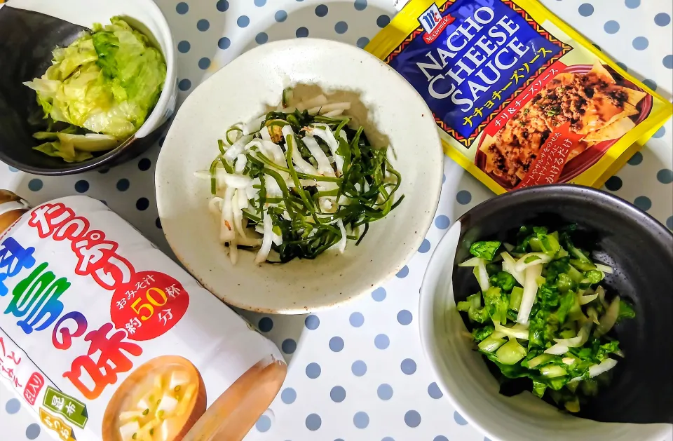 安かった野菜たちで副菜たち(*´艸｀*)✨|ぽんすけさん