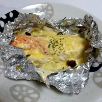 鮭の味噌マヨチーズ焼き|なみさん