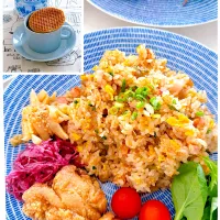 ザーサイ卵炒飯