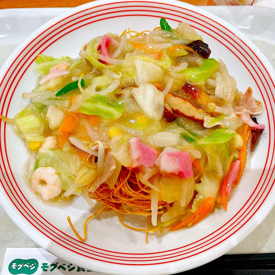 🍜昼【リンガーハット皿うどん】🍜|Laniさん