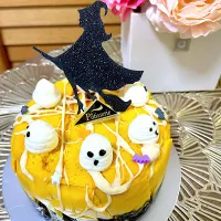 かぼちゃ🎃のチーズケーキハロウィンバージョン|Miyukiさん