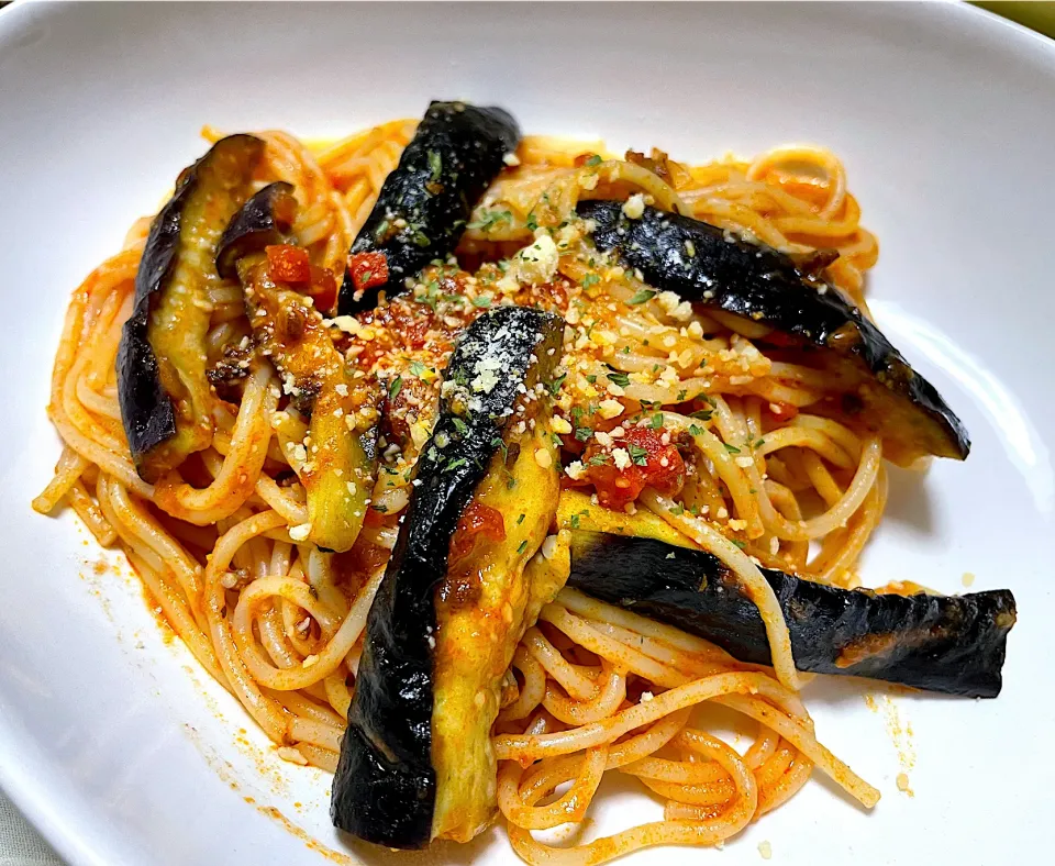 あえるだけのミートソースで茄子ミート|こいちさん