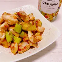 白茄子の味噌炒め