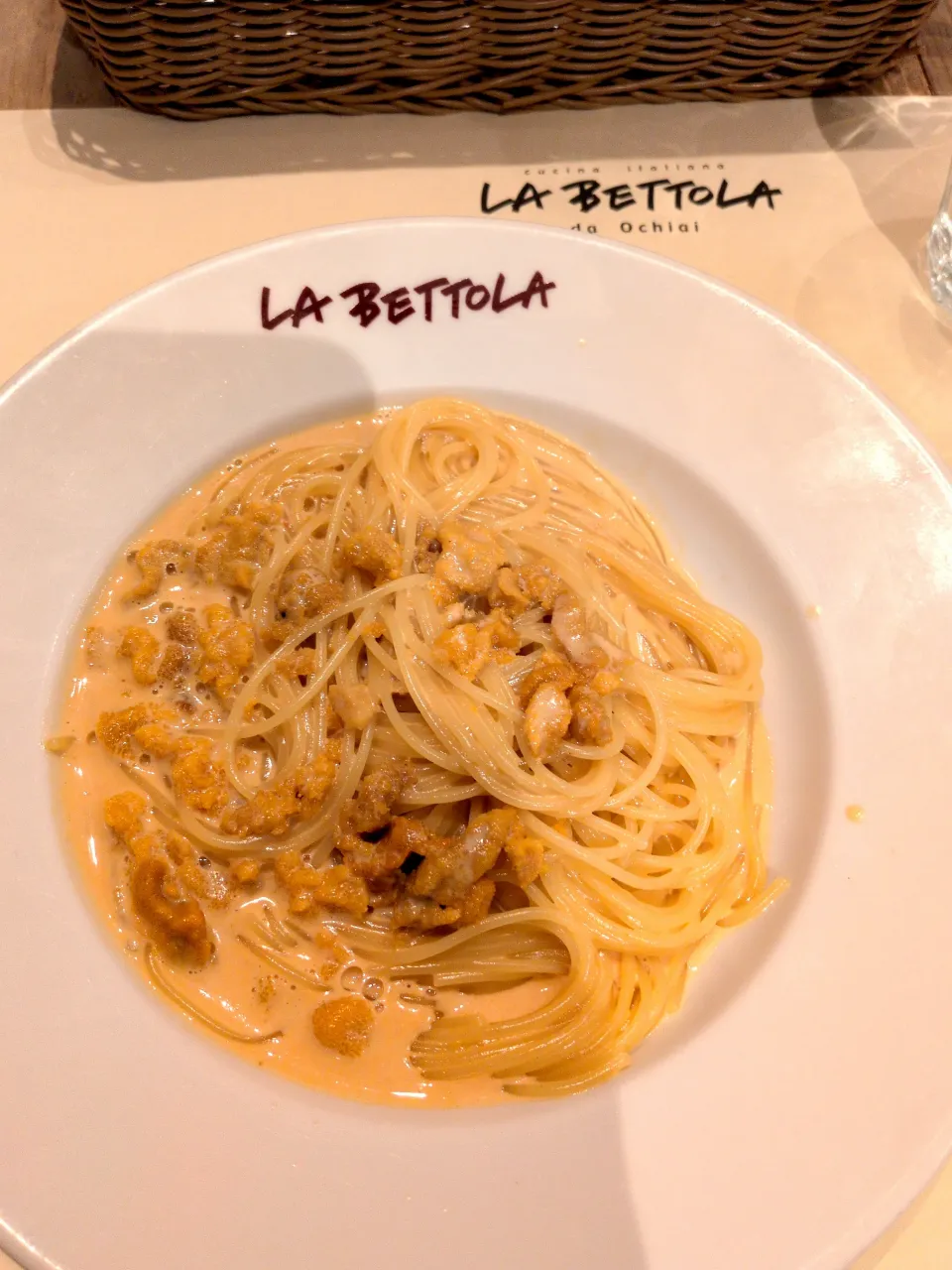 ウニのスパゲッティ🍝|とへとへさん