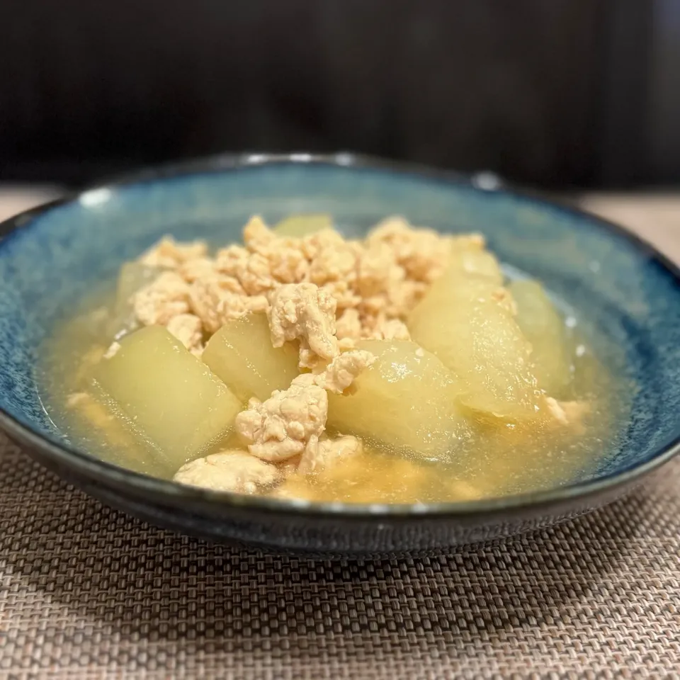 冬瓜と鶏むねミンチのあんかけ煮|tay___75さん