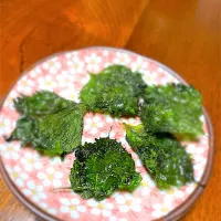 大葉のごま油パリパリ焼き|うさこさん
