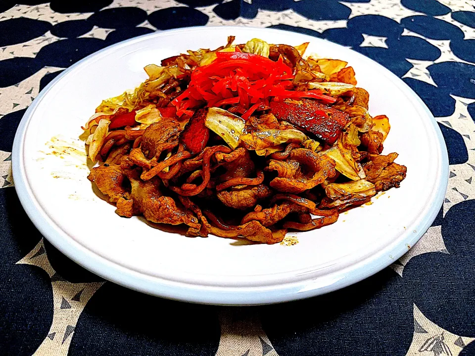 太麺焼きそば|ももさん