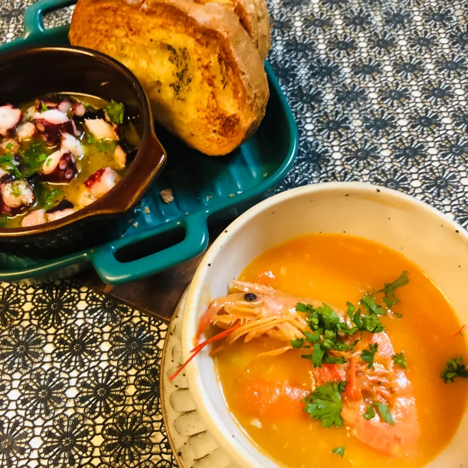 タコのアヒージョ|ユミさん