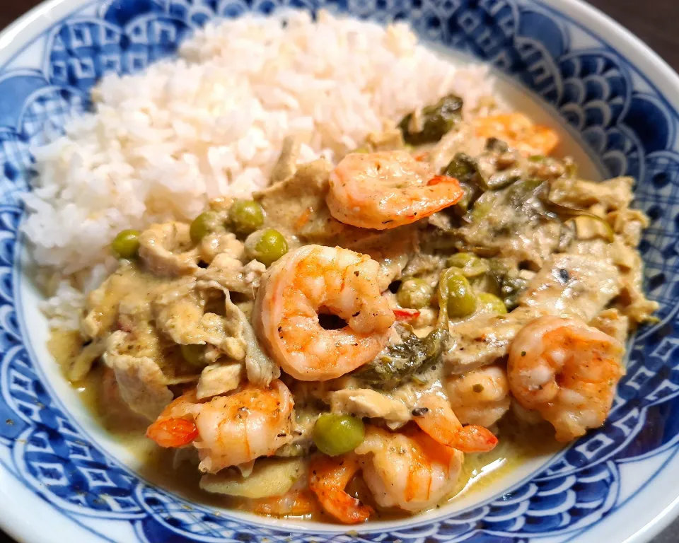 泰式綠咖哩飯|勁桑さん