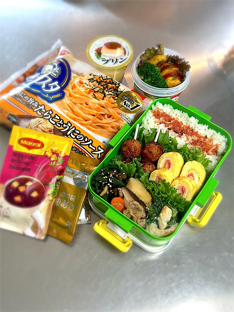 R7.10/26㈰  ·͜·♡ 今日のお弁当 👨🏻‍🍳|hamakoさん