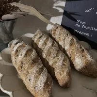 お豆と雑穀のパン