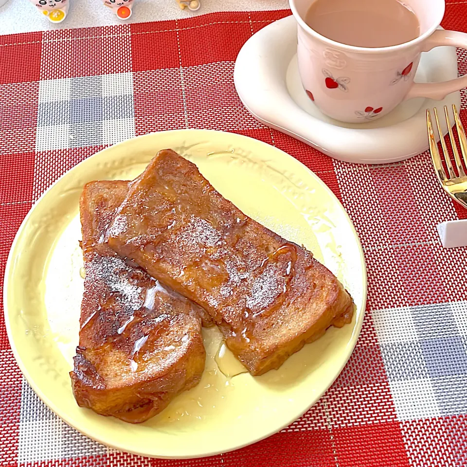 ミルクティーのフレンチトースト|めいさん