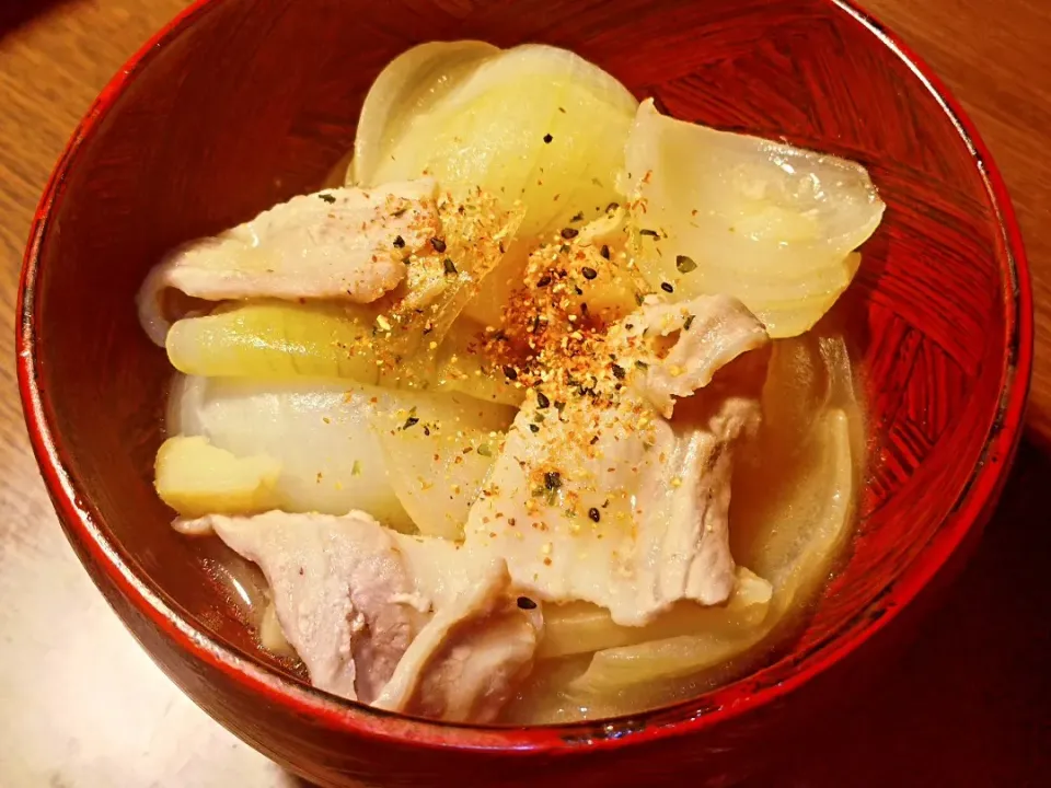 那須三元豚で豚汁作りました〜🐷|quita (喜田)さん