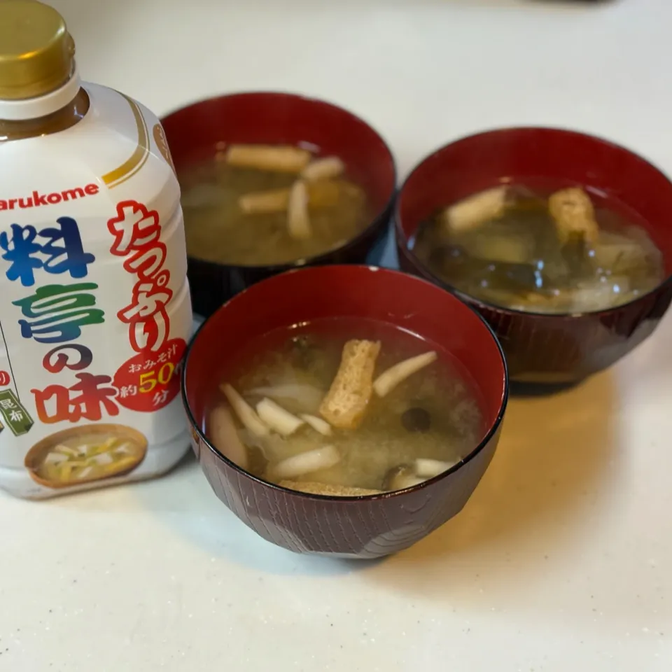液みそで簡単お味噌汁|yuiさん