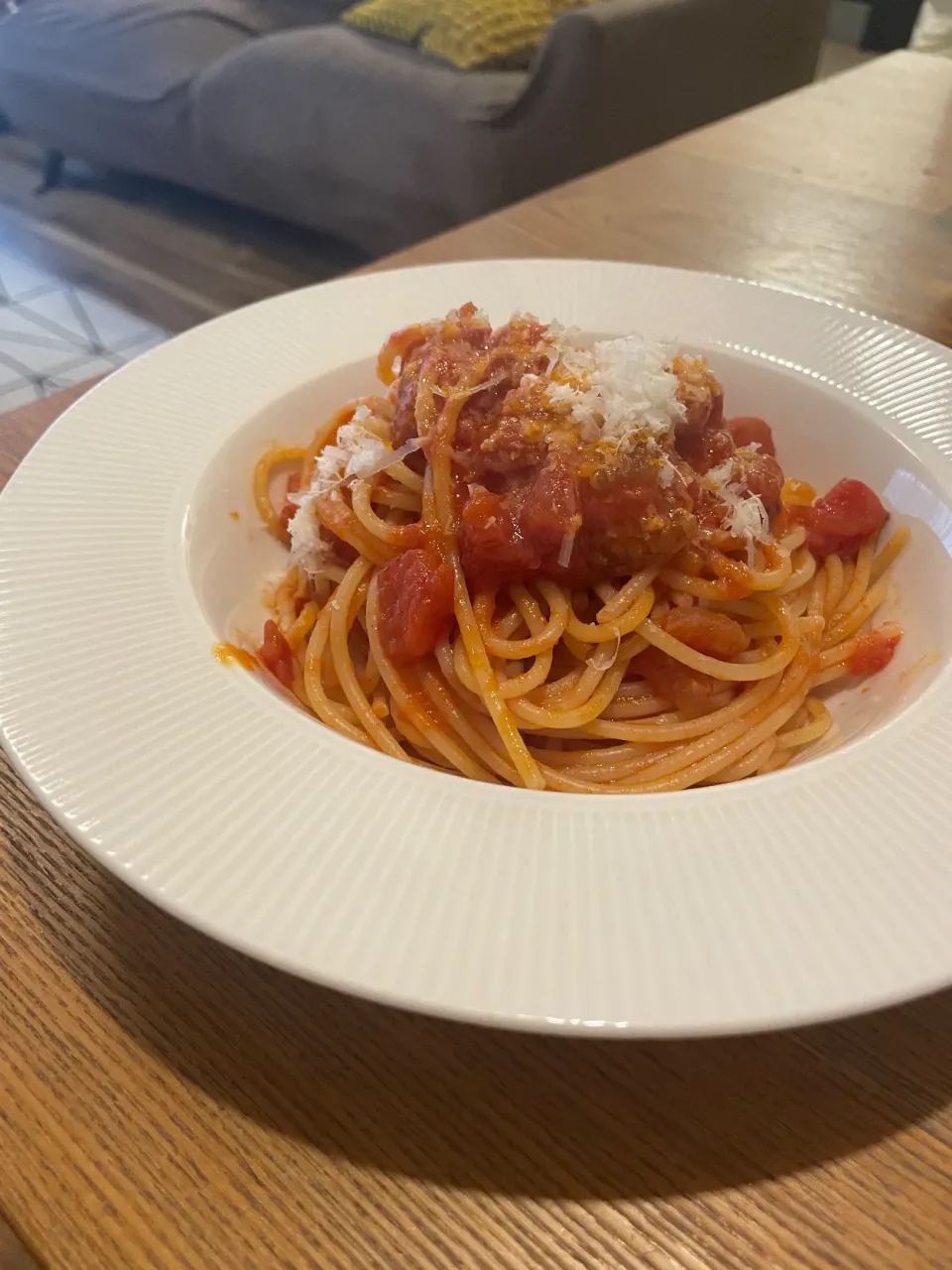 トマトのパスタ|いがをさん