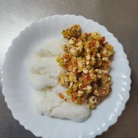 卵を忘れたガパオライス|しょうこさん