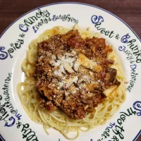 ミートソースパスタ| ひろにぃさん