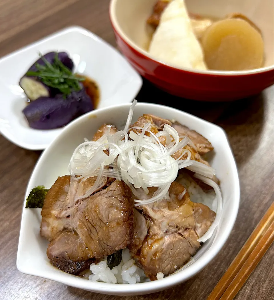 チャーシュー丼|ゆりちさん