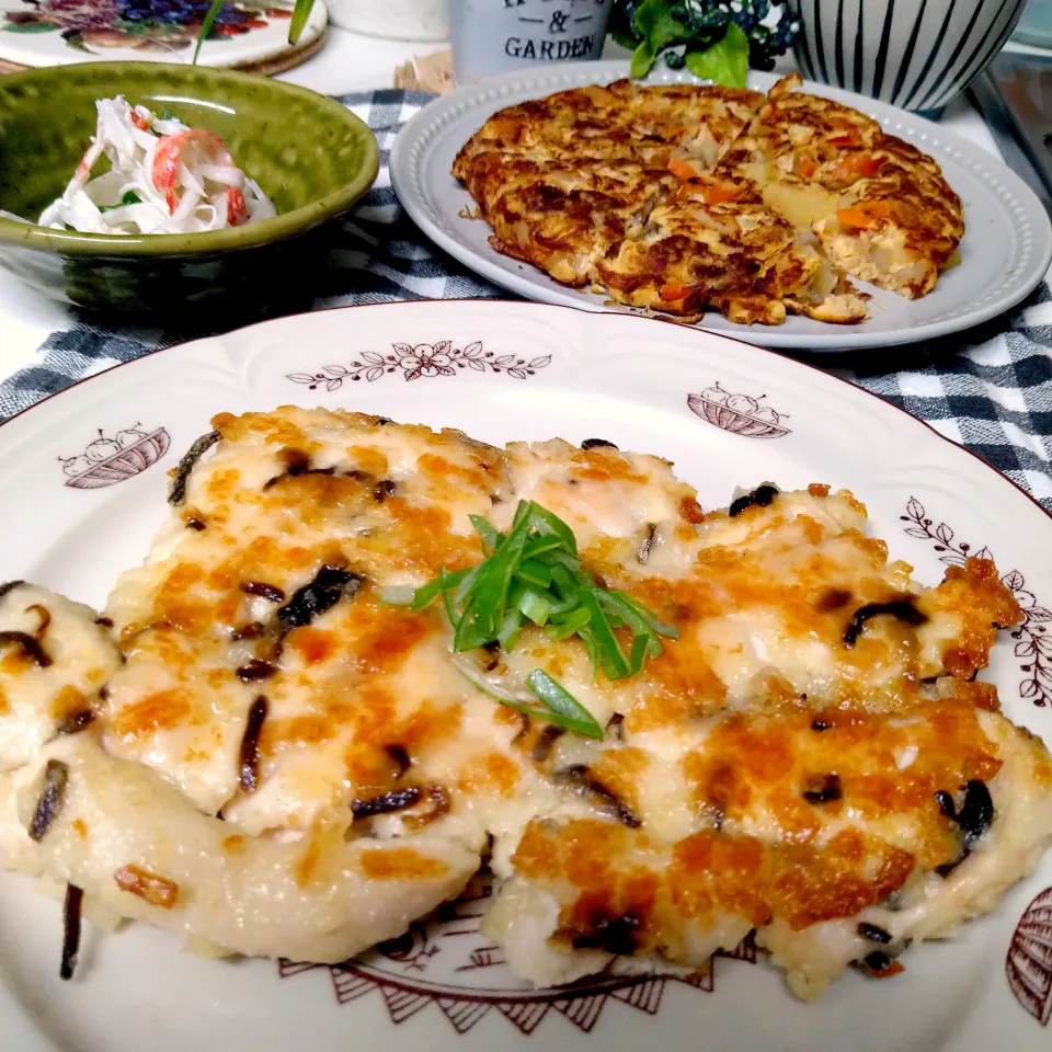 塩昆布入り鶏むね肉カリカリ炒め|とまと🍅さん