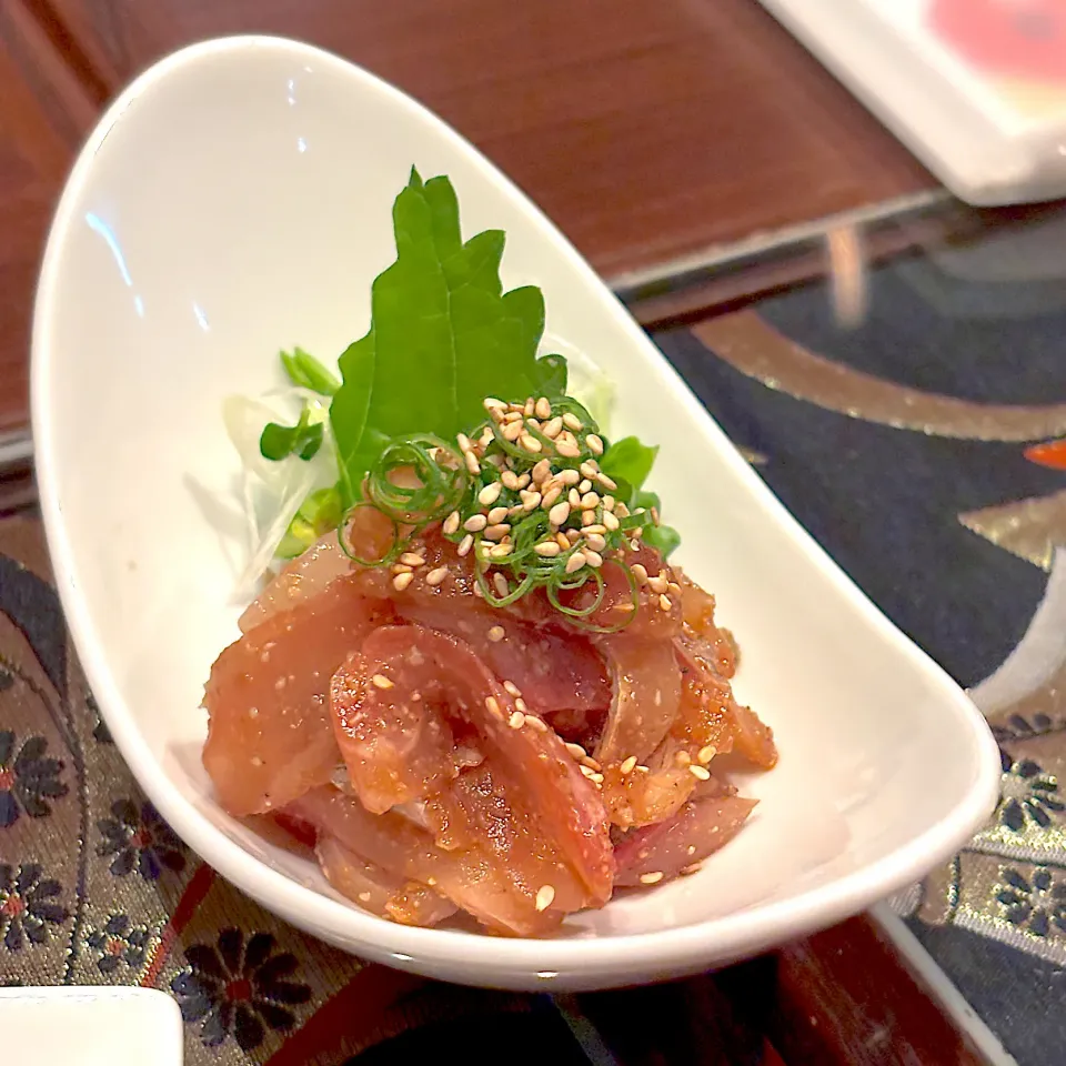 鮮魚の胡麻醤油和え|Rickey Pierreさん