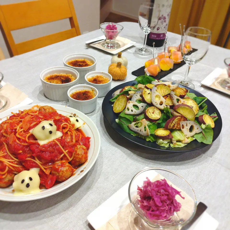 ハロウィンディナー♡|あゆみ│ハレシピさん
