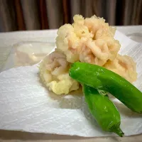 10/25 たち天(真鱈白子の天ぷら)| あーるさん