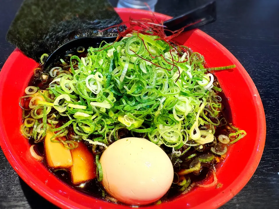 京都九条ねぎ味玉らーめん ¥1,350|Blue Moon Caféさん