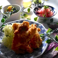 今夜は唐揚げ|山田 奈味　Instagram ＊nmymd369さん