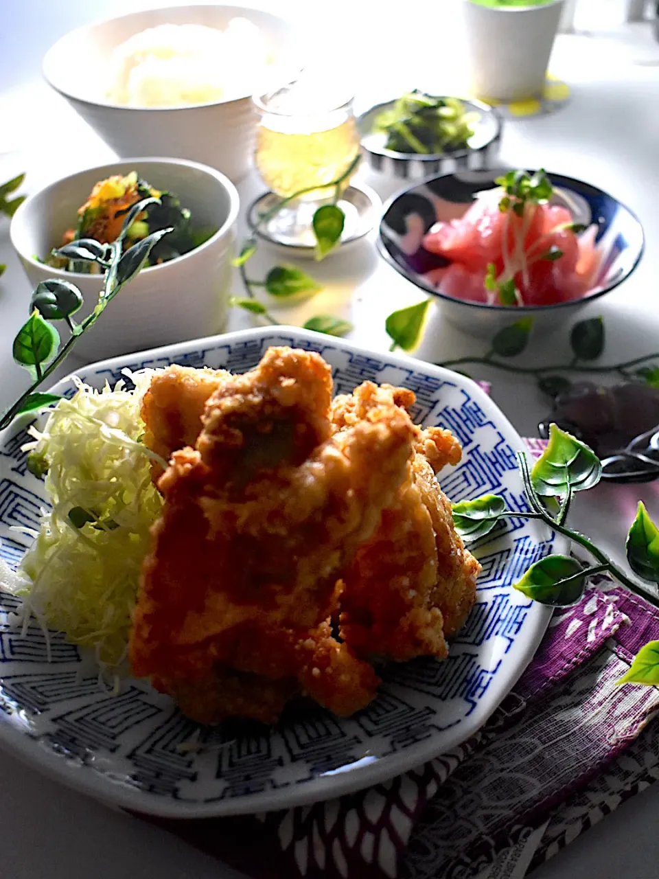 今夜は唐揚げ|山田 奈味　Instagram ＊nmymd369さん