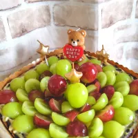 シャインマスカット＆クインニーナタルト|クークマさん