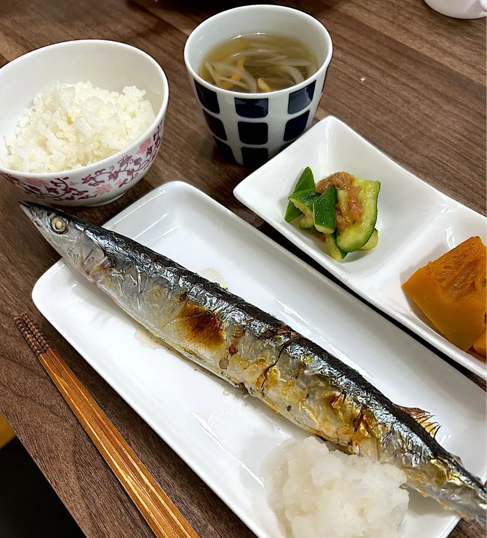 秋刀魚の塩焼き|ゆりちさん