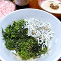 しらすと大葉のごま油パリパリ焼き|うさこさん