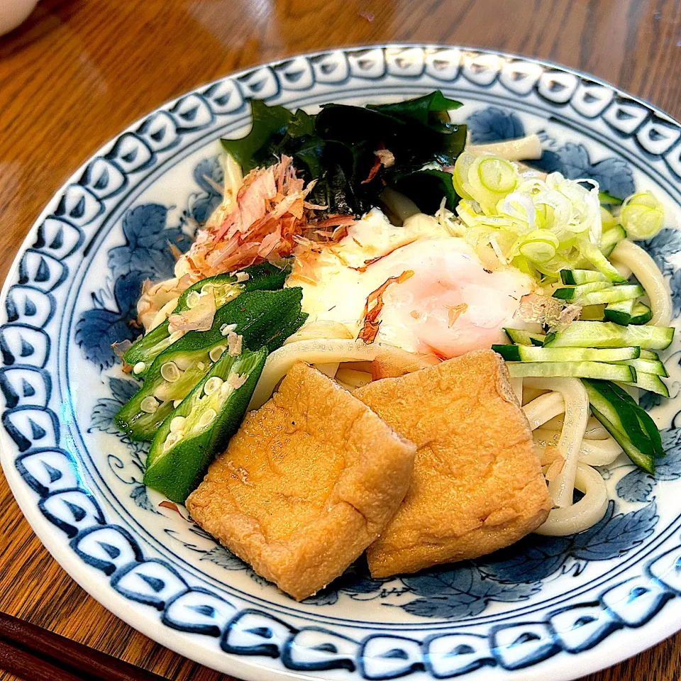 実家ごはん⭐︎冷やしうどん|ゆりちさん