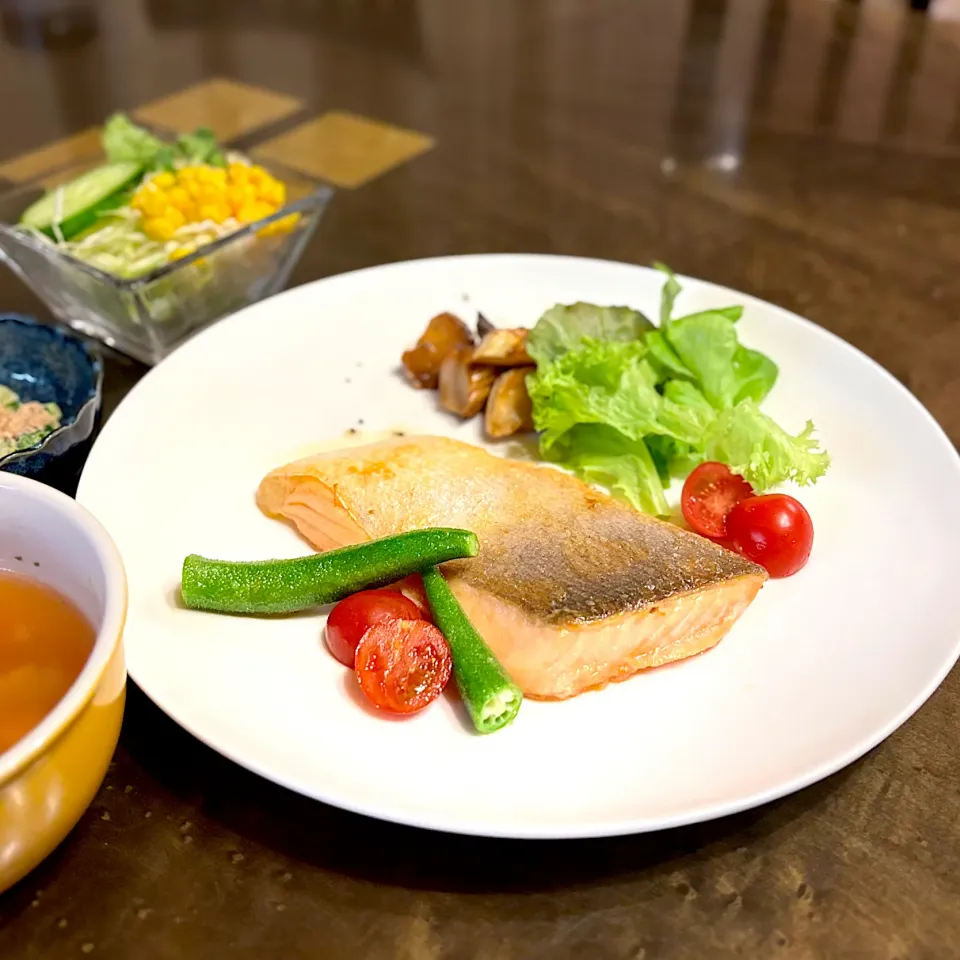 鮭のムニエル|かっちゃん杉さん