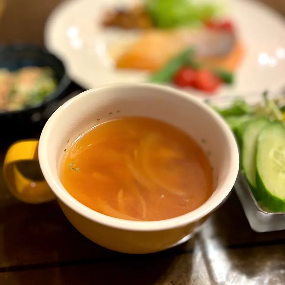 コンソメスープ|かっちゃん杉さん