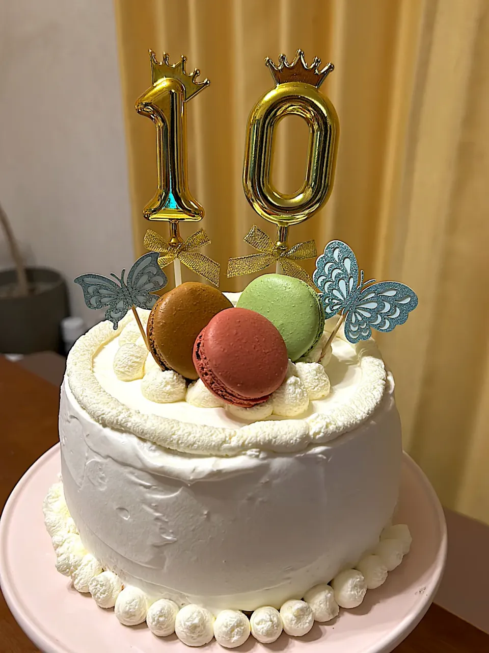 シフォンケーキでお祝い|chii4さん