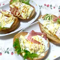 ベーコンeggパン|eiyadeさん