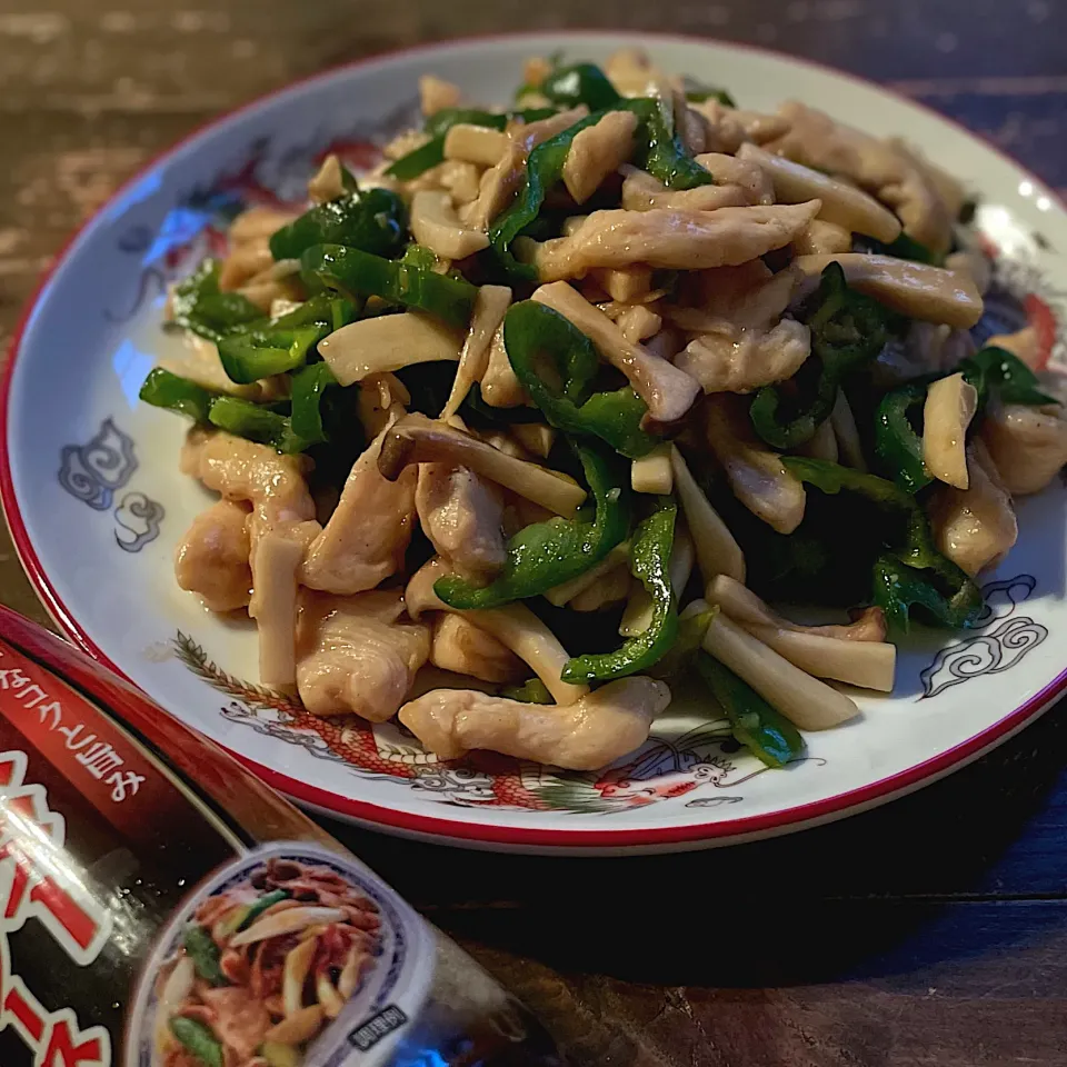 青椒鶏絲|七海さん