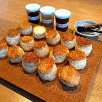 ウッドプレートのスコーンモーニング|ぶりぞうさん