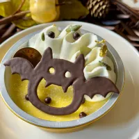 ハロウィンパンプキンプリン|mimiしろさん