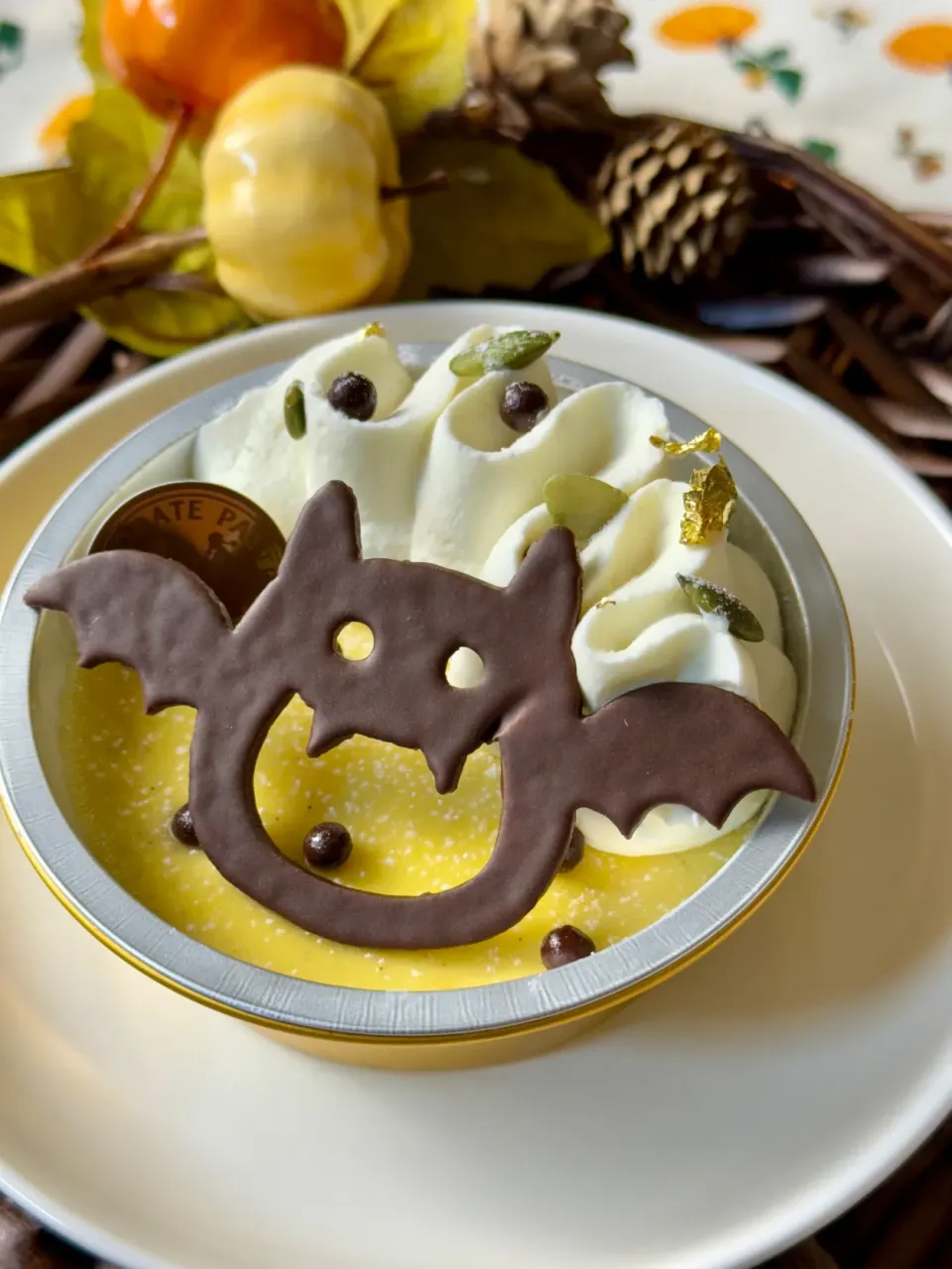 ハロウィンパンプキンプリン|mimiしろさん